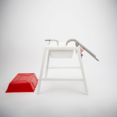 Разливочная машина с 2 насадками пластиковая